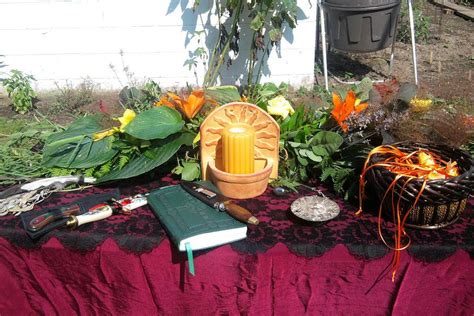 The Role of Altar Cloths in a Pagan Altar Setup